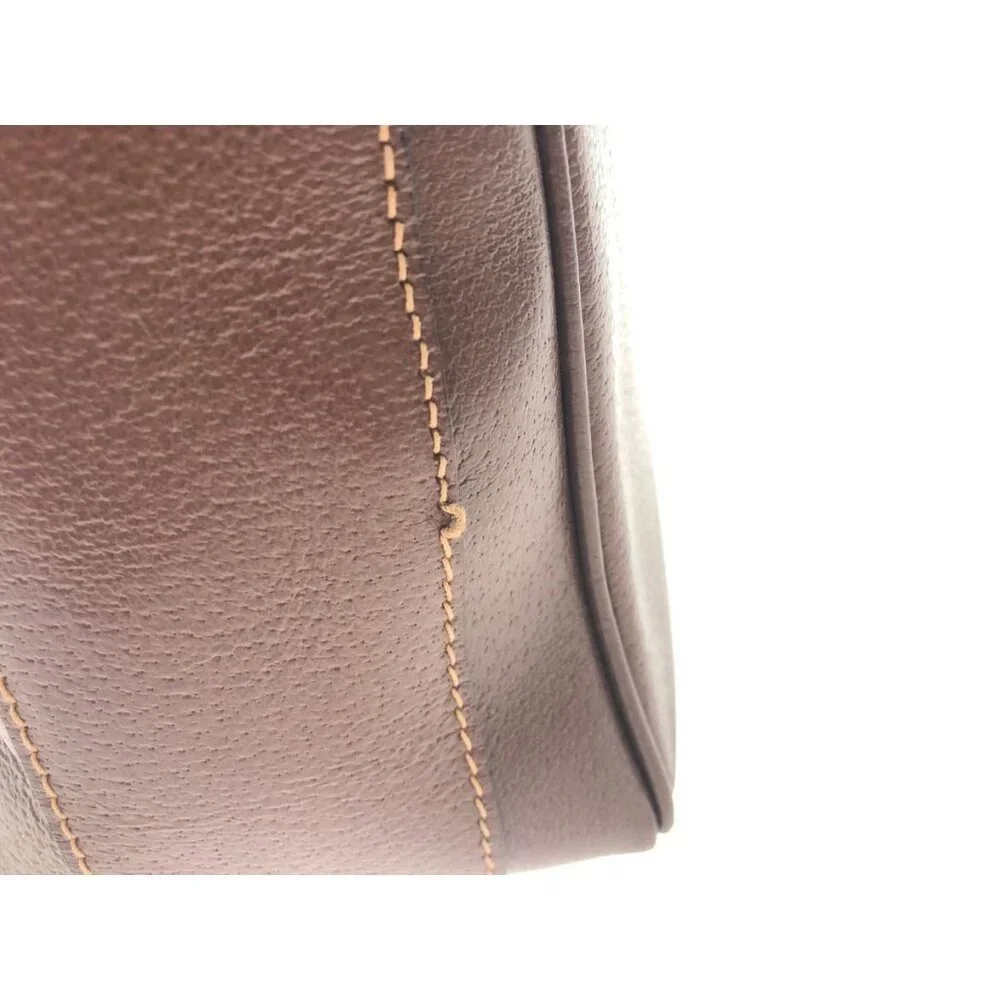 Gucci Business Bag Briefcase Leather 015 123 3680 Brown